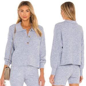 Song of Style "Amanda Knit Short + Oversized Knit Polo"